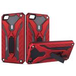 Shockproof TPU + PC Protective Case with Holder For Xiaomi Redmi Go(Red)