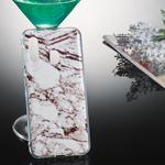 Coloured Drawing Pattern IMD Workmanship Soft TPU Protective Case For Galaxy A20e(White Marble)