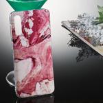 Coloured Drawing Pattern IMD Workmanship Soft TPU Protective Case For Galaxy A50(Pork Belly Marble)