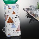 Coloured Drawing Pattern IMD Workmanship Soft TPU Protective Case For Galaxy A50(Hill Marble)