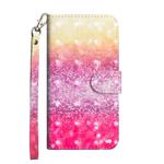 3D Painting Pattern Coloured Drawing Horizontal Flip TPU + PU Leather Case with Holder & Card Slots & Wallet for Xiaomi Redmi Y3(Gradient Color)