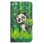 3D Painting Pattern Horizontal Flip TPU + PU Leather Case with Holder & Card Slots & Wallet For iPhone 6 Plus / 6s Plus(Bamboo Panda)
