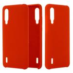 Solid Color Liquid Silicone Dropproof Protective Case for Xiaomi Mi CC9(Red)