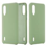 Solid Color Liquid Silicone Dropproof Protective Case for Xiaomi Mi CC9(Green)
