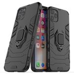 Panther PC + TPU Shockproof Protective Case with Magnetic Ring Holder for iPhone 11 Pro Max(Black)