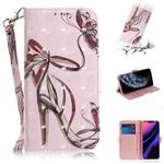 For iPhone 11 Pro 3D Colored Drawing Horizontal Flip Leather Case, with Holder & Card Slot & Wallet (High-Heeled)