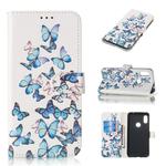 Colored Drawing Marble Pattern Horizontal Flip PU Leather Case with Holder & Card Slots & Wallet For Xiaomi Redmi Note 6 Pro(Little Butterflies)