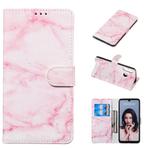 Colored Drawing Marble Pattern Horizontal Flip PU Leather Case with Holder & Card Slots & Wallet For Huawei P30 Lite / Nova 4e(Pink)