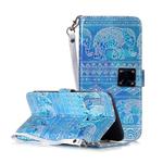 Magic 3D Bright Coloured Drawing Pattern Horizontal Flip PU Leather Case with Holder & Card Slots & Wallet & Photo Frame for Huawei P20 Lite(Tribes Elephant)