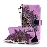 Magic 3D Bright Coloured Drawing Pattern Horizontal Flip PU Leather Case with Holder & Card Slots & Wallet & Photo Frame for Huawei P30(Half Mandala)