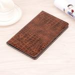 Crocodile Texture Horizontal Flip Leather Case with Holder & Card Slots & Wallet for Huawei MediaPad M6 8.4 2019(Brown)