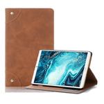 Retro Book Style Horizontal Flip Leather Case with Holder & Card Slots & Wallet for Huawei MediaPad M6 8.4 2019(Light Brown)