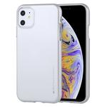 GOOSPERY i-JELLY TPU Shockproof and Scratch Case for iPhone 11(Silver)
