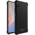 IMAK All-inclusive Shockproof Airbag TPU Case with Screen Protector For Huawei Honor 9X(Matte Black)