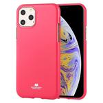 GOOSPERY JELLY TPU Shockproof and Scratch Case for iPhone 11 Pro(Rose Red)