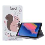 Horizontal Flip Leather Case with Card Slots & Holder & Wallet & Photo Frame for Galaxy Tab A 8.0 (2019)(Squirrel)