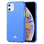 GOOSPERY JELLY TPU Shockproof and Scratch Case for iPhone 11(Blue)