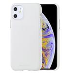 GOOSPERY SOFE FEELING TPU Shockproof and Scratch Case for iPhone 11(White)