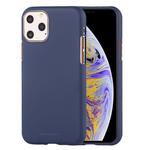 GOOSPERY SOFE FEELING TPU Shockproof and Scratch Case for iPhone 11 Pro Max(Dark Blue)