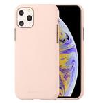 GOOSPERY SOFE FEELING TPU Shockproof and Scratch Case for iPhone 11 Pro Max(Apricot)