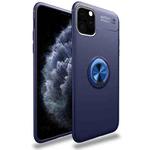 For iPhone 11 Pro lenuo Shockproof TPU Case with Invisible Holder (Blue)