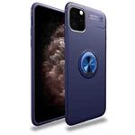For iPhone 11 Pro Max lenuo Shockproof TPU Case with Invisible Holder (Blue)