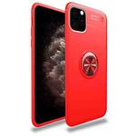 For iPhone 11 Pro Max lenuo Shockproof TPU Case with Invisible Holder (Red)