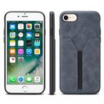 PU + TPU Protective Case with Card Slots for iPhone 7 / 8(Grey)