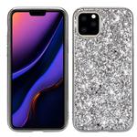 Glitter Powder Shockproof TPU Protective Case for iPhone 11 Pro(Silver)