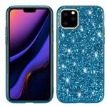 Glitter Powder Shockproof TPU Protective Case for iPhone 11(Blue)