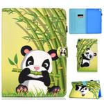 Colored Drawing Pattern Horizontal Flip PU Leather Case with Holder & Card Slots & Sleep / Wake-up Function for Galaxy Tab S5e 10.5 / T720 / T725(Panda)