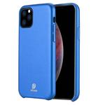 For iPhone 11 Pro Max DUX DUCIS Skin Lite Series Shockproof PU Leather Case (Blue)