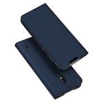 DUX DUCIS Skin Pro Series Shockproof Horizontal Flip Leather Case with Holder & Card Slots for Nokia 2.2(Dark Blue)