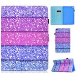 Colored Drawing Pattern Horizontal Flip PU Leather Case with Holder & Card Slots For Galaxy Tab A 10.1 (2019) / T510 / T515(Color Quicksand)