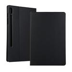 Voltage Elastic Texture Horizontal Flip Leather Case for Galaxy Tab S6 T860, with Holder(Black)