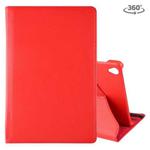 Litchi Texture Horizontal Flip 360 Degrees Rotation Leather Case with Holder for Huawei MediaPad M6 10.8(Red)