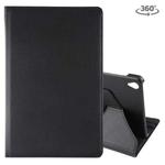 Litchi Texture Horizontal Flip 360 Degrees Rotation Leather Case with Holder for Huawei MediaPad M6 10.8(Black)