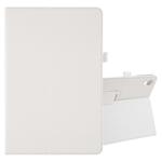 Litchi Texture Horizontal Flip Leather Case with Holder for Huawei MediaPad M6 10.8(White)