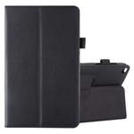 Litchi Texture Horizontal Flip Leather Case with Holder for Galaxy Tab A8.0 T290(Black)
