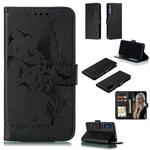 Feather Pattern Litchi Texture Horizontal Flip Leather Case with Wallet & Holder & Card Slots For Huawei Honor 9X Pro(Black)