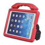Shockproof EVA Thumb Bumper Case with Handle & Holder for iPad 9.7(Red)