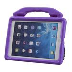 Shockproof EVA Thumb Bumper Case with Handle & Holder for iPad 9.7(Purple)