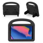 Shockproof EVA Bumper Case with Handle & Holder for Galaxy Tab A 8 (2019) P200 / P205(Black)