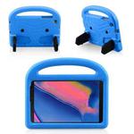 Shockproof EVA Bumper Case with Handle & Holder for Galaxy Tab A 8 (2019) P200 / P205(Blue)