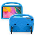 Shockproof EVA Bumper Case with Handle & Holder for Galaxy Tab A 10.1 T510 / T515(Blue)