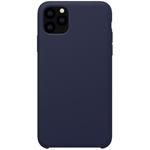 For iPhone 11 Pro NILLKIN Flex Pure Series Solid Color Liquid Silicone Dropproof Protective Case  (5.8 inch)(Blue)