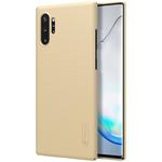 NILLKIN Frosted Concave-convex Texture PC Case for Galaxy Note 10+ / Note 10+ 5G(Gold)