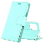 For iPhone 11 Pro MERCURY GOOSPERY SONATA DIARY Horizontal Flip Leather Case with Holder & Card Slots & Wallet(Mint Green)