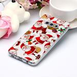 For Galaxy S10e Coloured Drawing Pattern IMD Workmanship Soft TPU Protective Case(Santa Claus)