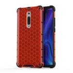 For Xiaomi Redmi K20 / K20 Pro / Mi 9T Shockproof Honeycomb PC + TPU Protective Case(Red)